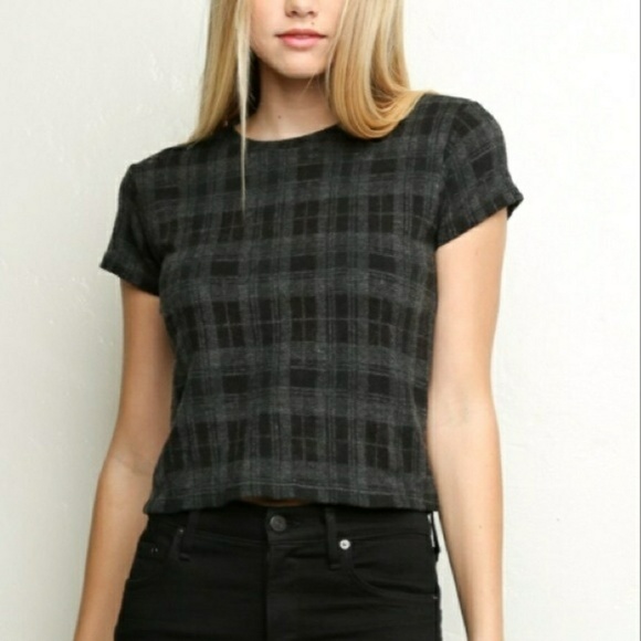 Brandy Melville Tops - DONATING 4/19! Brandy Melville Plaid Tee